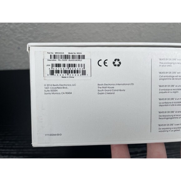 Beats Pills Dude Stand Speaker Holder With Box Black B0528-NO SPEAKER-Stand Only - Picture 7 of 12